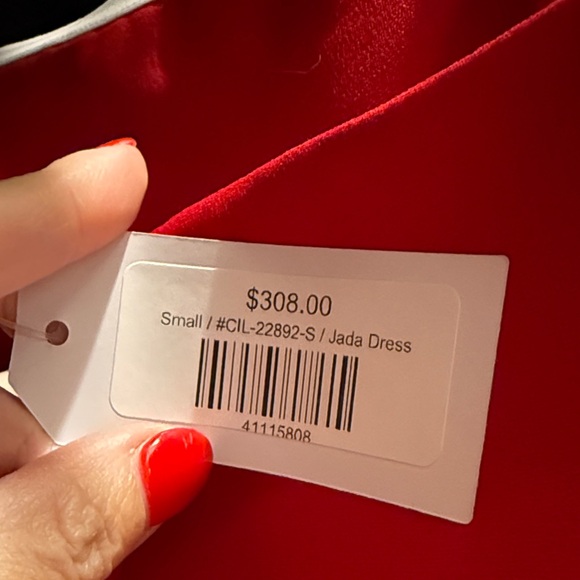 Amanda Uprichard Red Lace Mini Dress - Picture 5 of 5